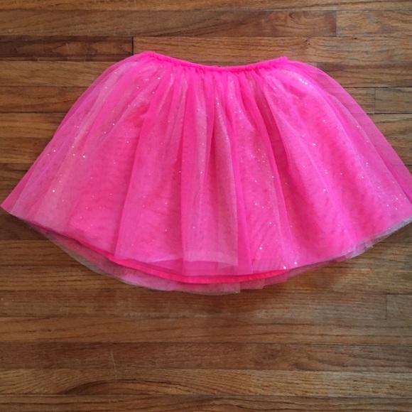 Cat & Jack Pink and Shimmering Gold Tulle Skirt-4T - Picture 8 of 8